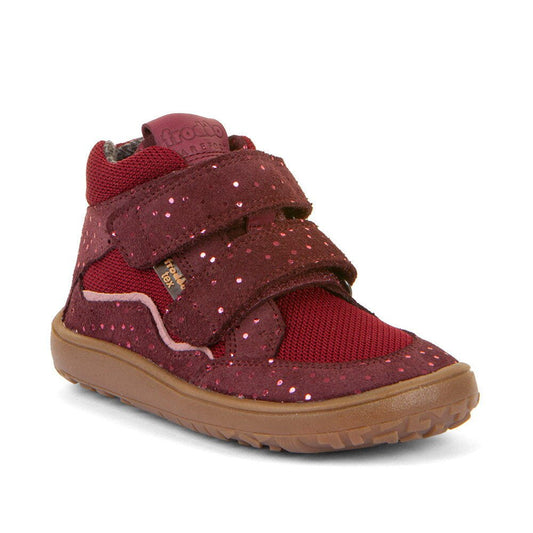 Barefoot čizme Froddo, TEX AUTUMN - bordo fun - Mini Bambini