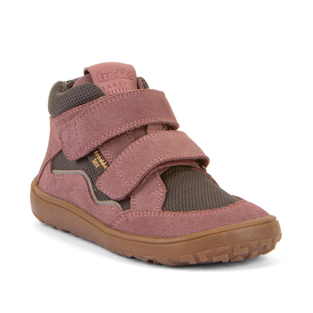 Barefoot čizme Froddo, TEX AUTUMN - grey pink - Mini Bambini