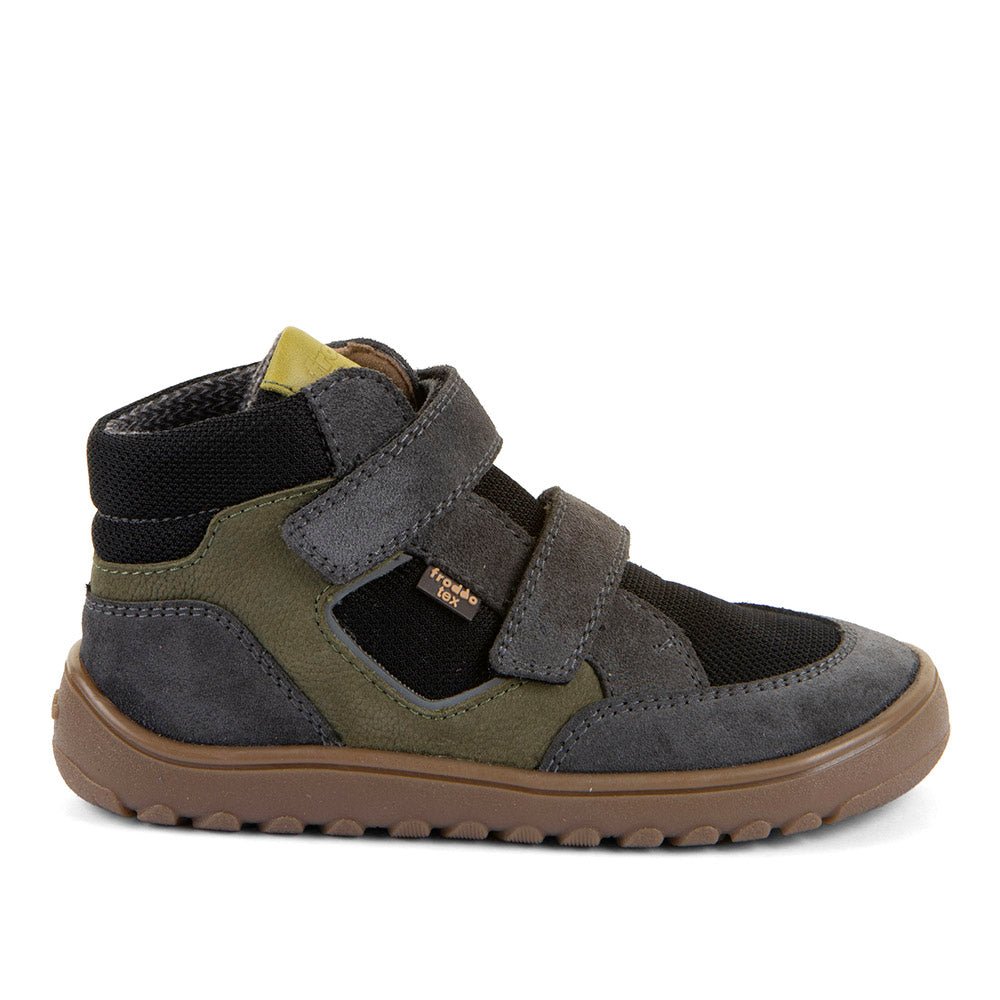 Barefoot čizme Froddo UP HILL TEX - grey black - Mini Bambini