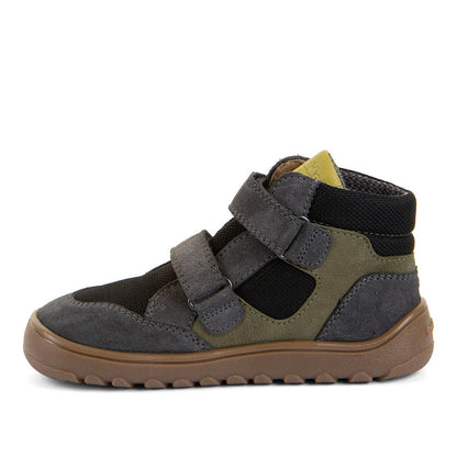 Barefoot čizme Froddo UP HILL TEX - grey black - Mini Bambini