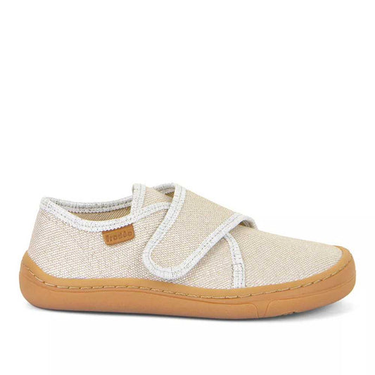 Barefoot papuče Froddo, SLIPPERS - gold shine - Mini Bambini