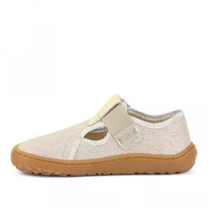 Barefoot papuče Froddo, SLIPPERS - gold shine - Mini Bambini