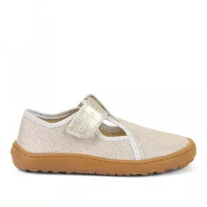 Barefoot papuče Froddo, SLIPPERS - gold shine - Mini Bambini