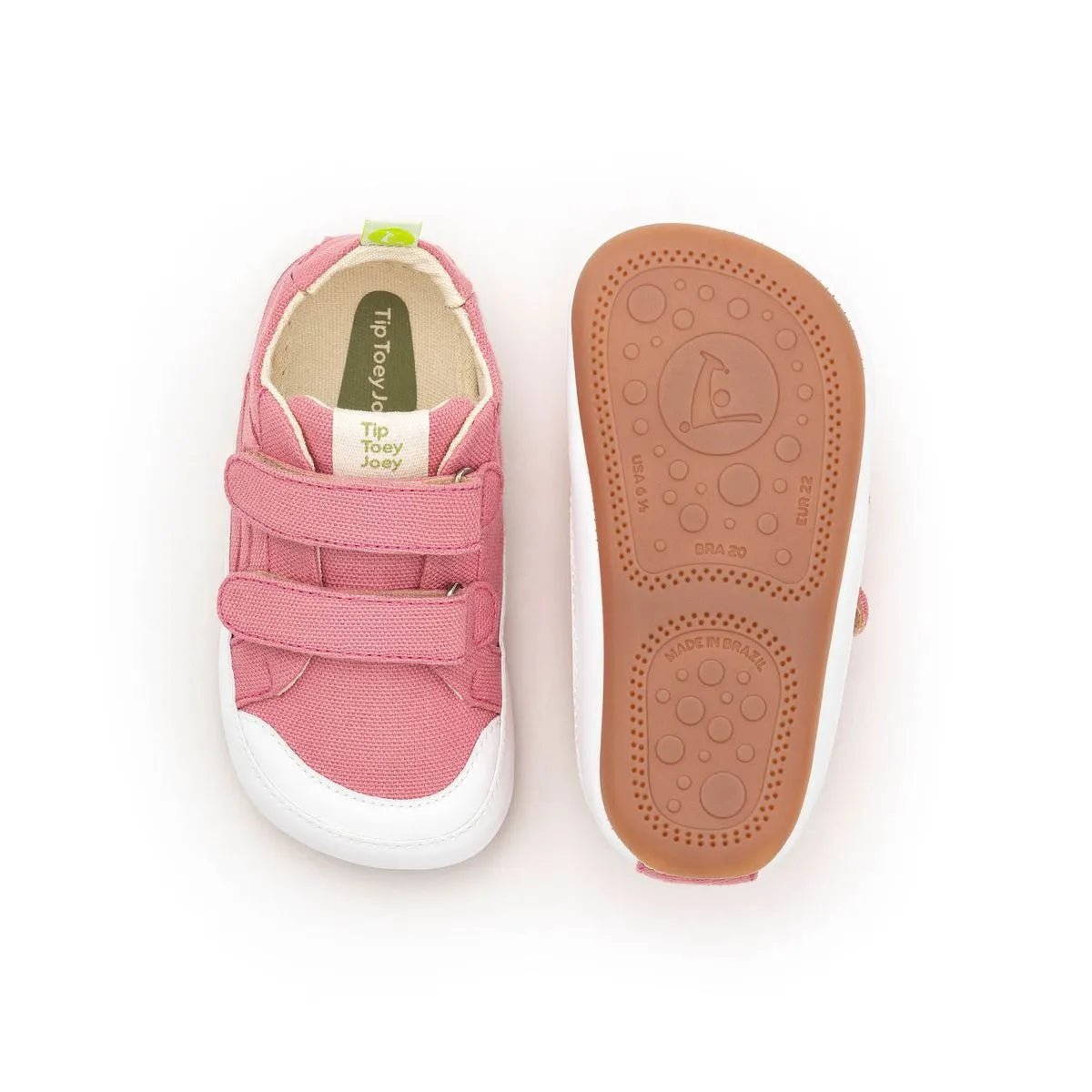 Barefoot patike BOSSY GREEN - fuksija - Mini Bambini