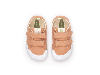 Barefoot patike BOSSY GREEN - kajsija - Mini Bambini