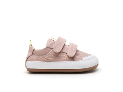 Barefoot patike BOSSY GREEN - roze - Mini Bambini