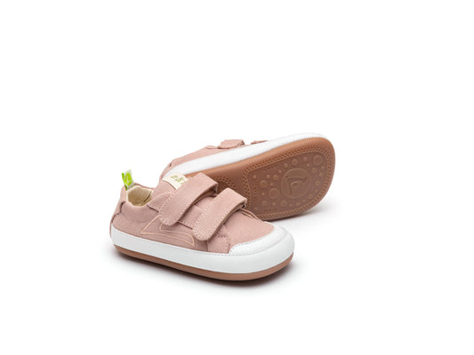 Barefoot patike BOSSY GREEN - roze - Mini Bambini