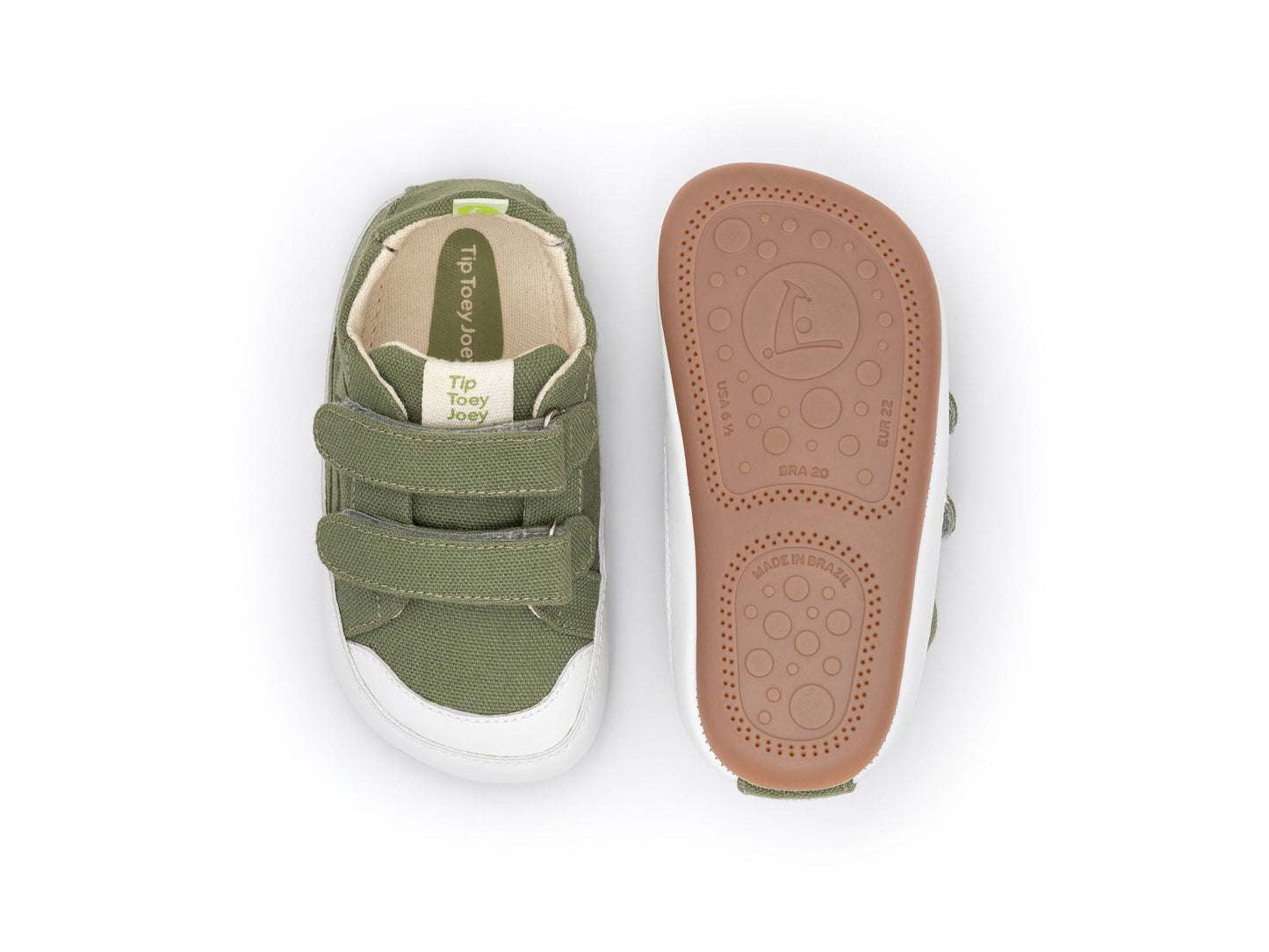 Barefoot patike BOSSY GREEN - zelene - Mini Bambini