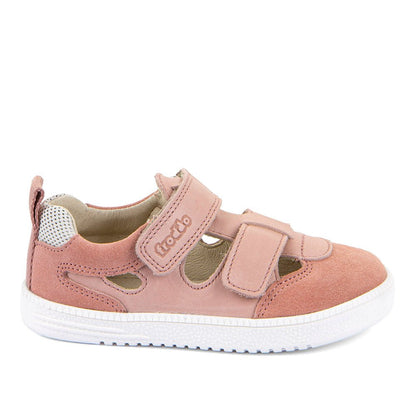 Barefoot sandale Froddo, LOOP SANDAL - pink - Mini Bambini