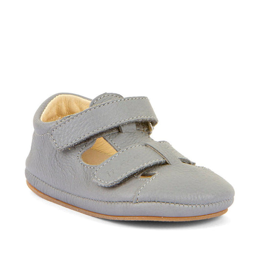 Barefoot sandale Froddo, PREWALKERS SANDAL - light grey - Mini Bambini