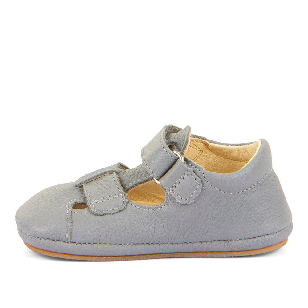 Barefoot sandale Froddo, PREWALKERS SANDAL - light grey - Mini Bambini