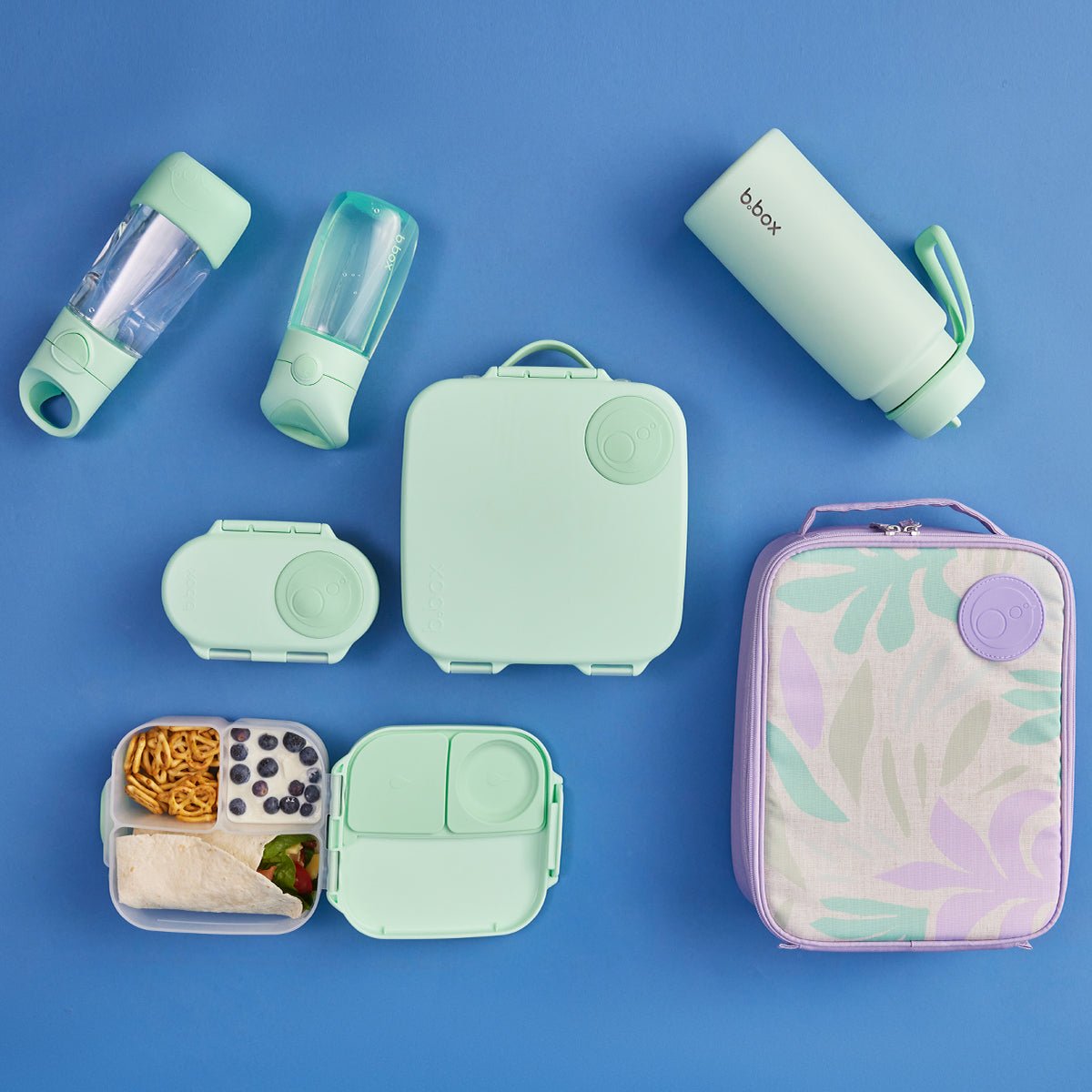 b.box Mini kutija za užinu - Spearmint - Mini Bambini