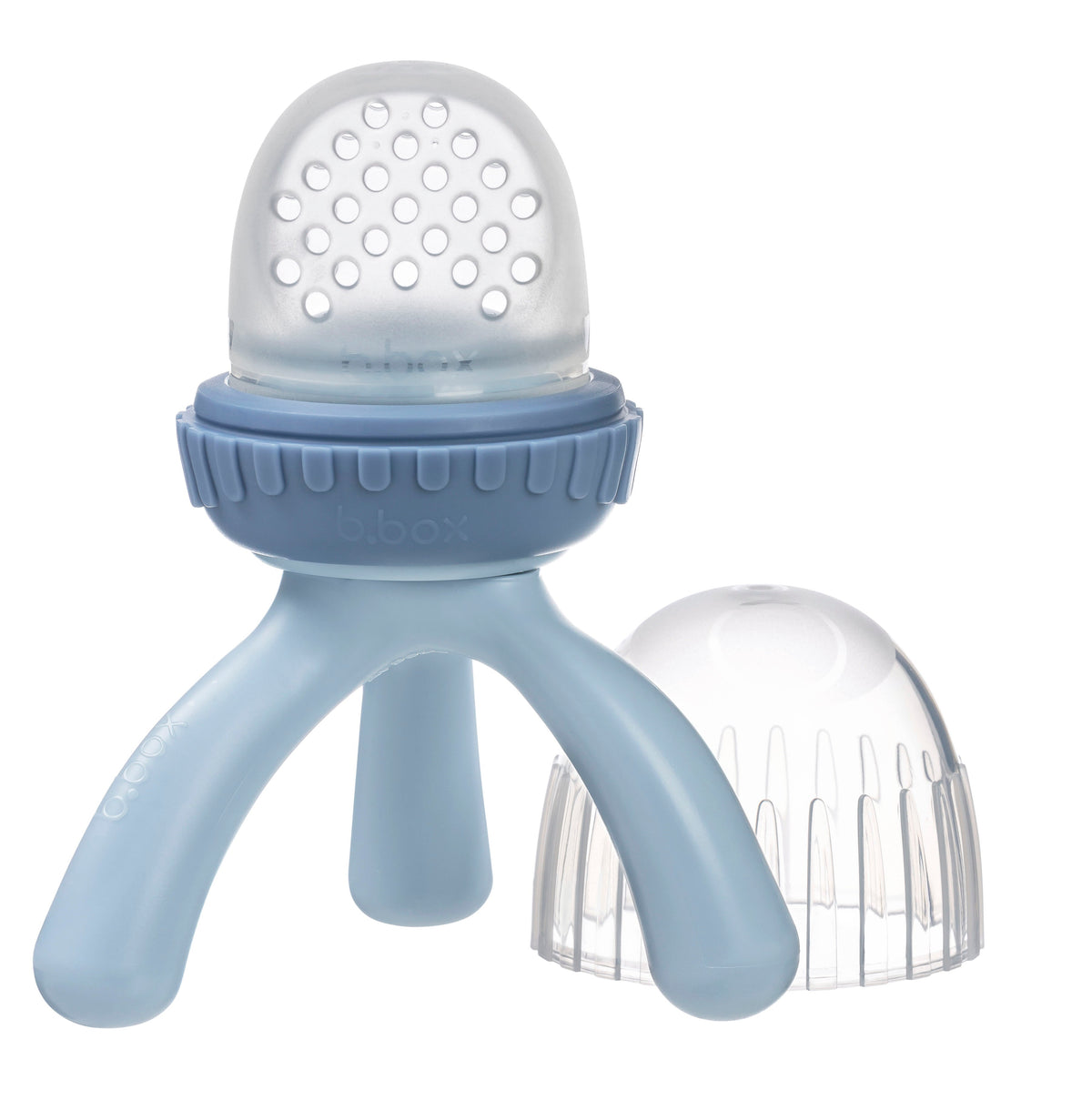 b.box Silikonska mljackalica za svježu hranu – Lullaby Blue - Mini Bambini