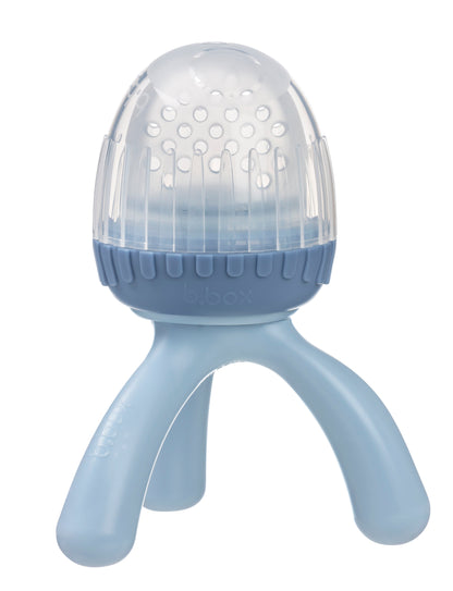 b.box Silikonska mljackalica za svježu hranu – Lullaby Blue - Mini Bambini