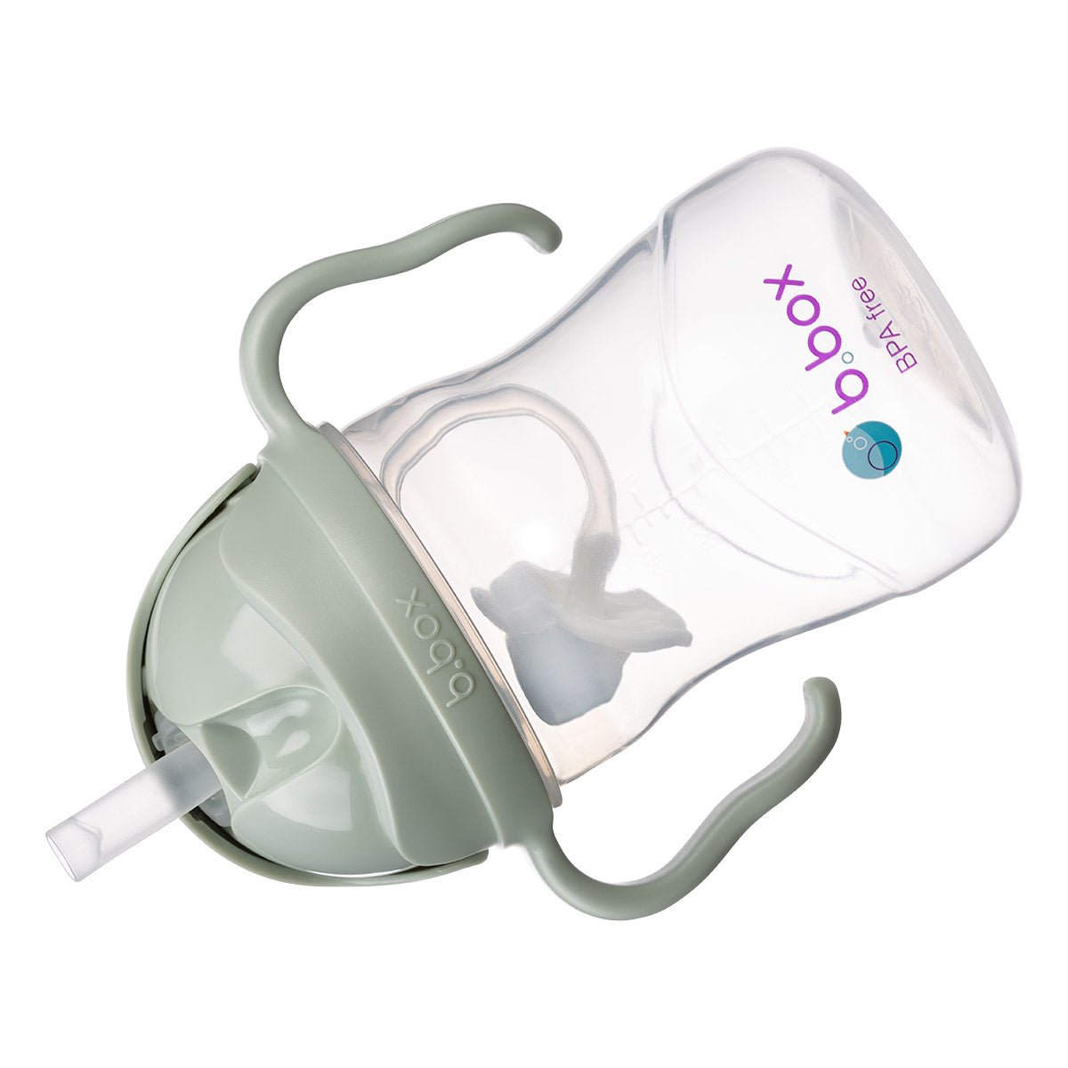b.box Sippy cup bočica sa slamkom – Sage - Mini Bambini