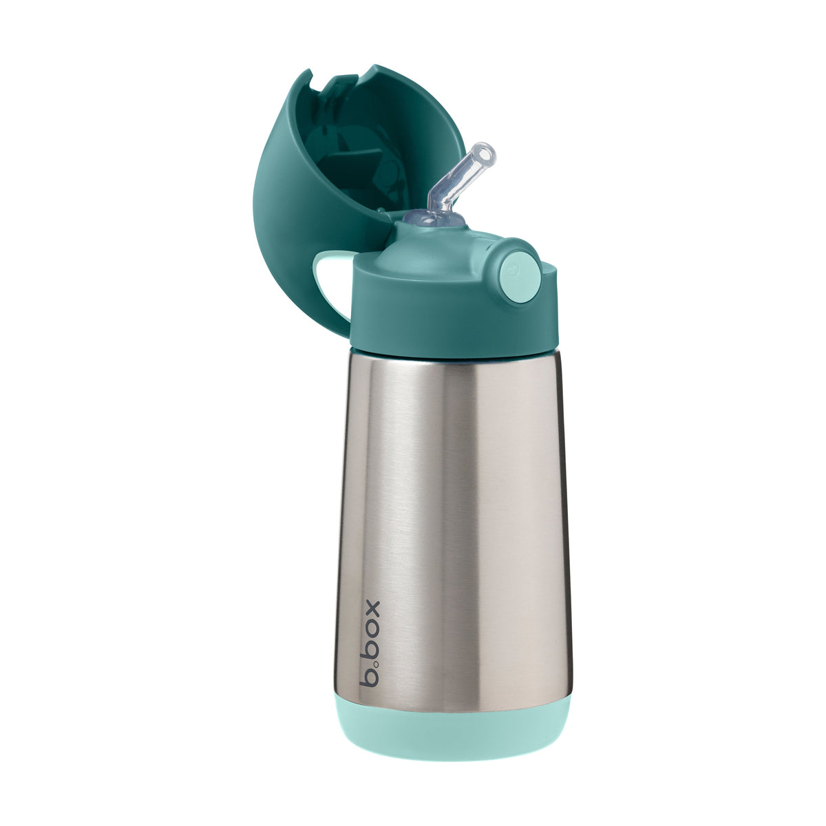 b.box Termo bočica sa slamkom, 350ml - Emerald Forest - Mini Bambini