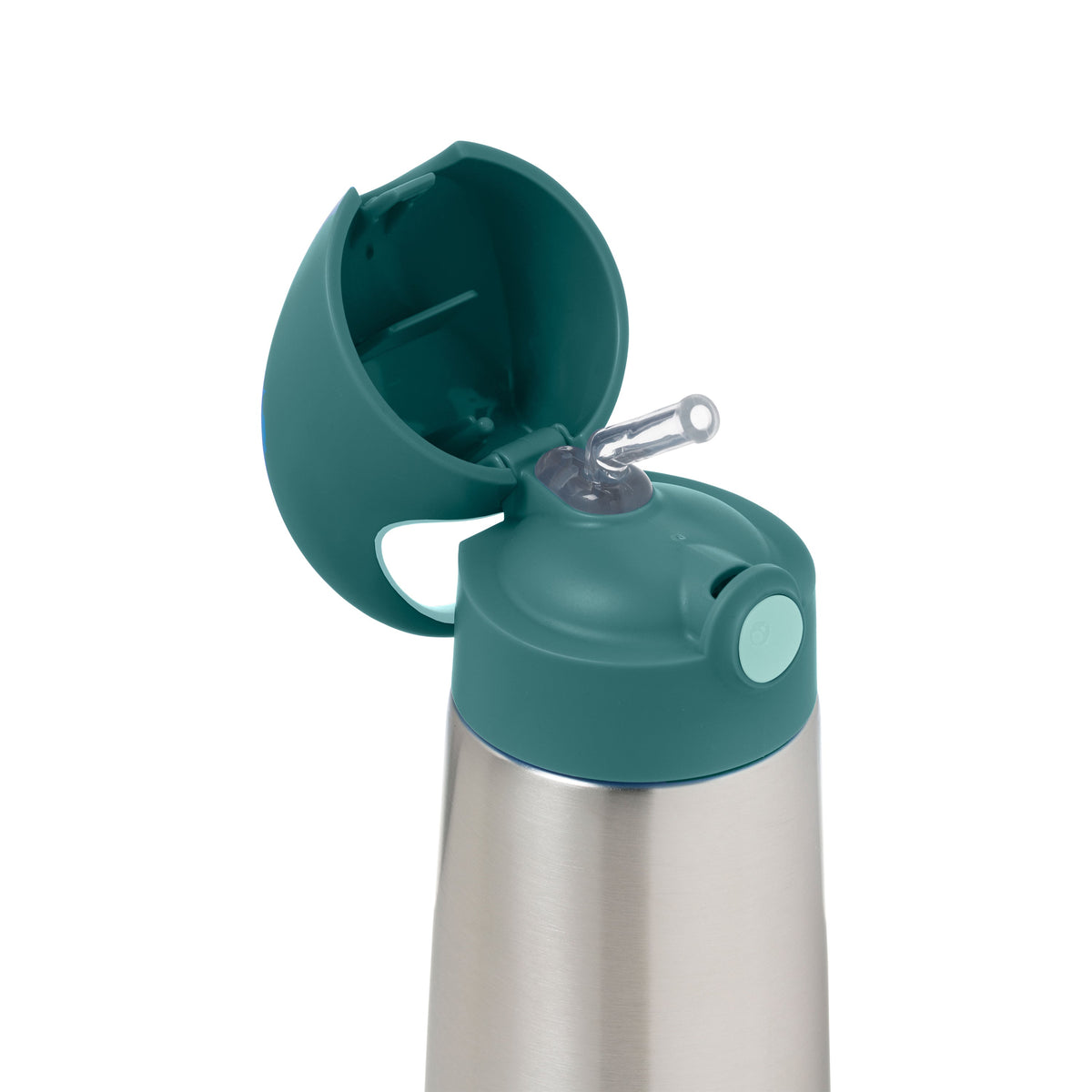 b.box Termo bočica sa slamkom, 350ml - Emerald Forest - Mini Bambini