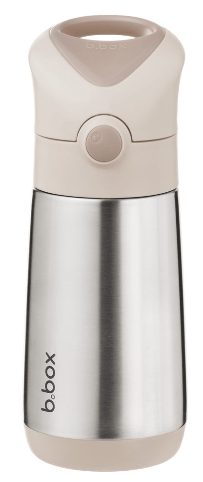 b.box Termo bočica sa slamkom, 350ml - Latte - Mini Bambini