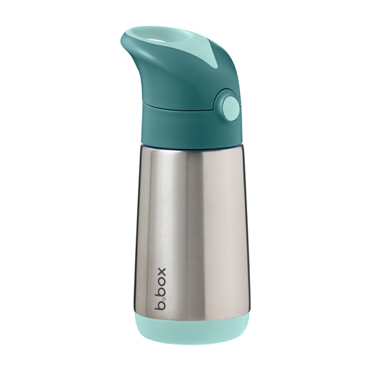b.box Termo bočica sa slamkom, 500ml - Emerald Forest - Mini Bambini