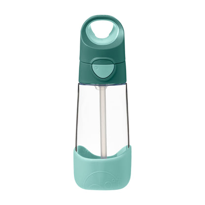 b.box Tritan™ bočica sa slamkom, 450 ml – Emerald forest - Mini Bambini