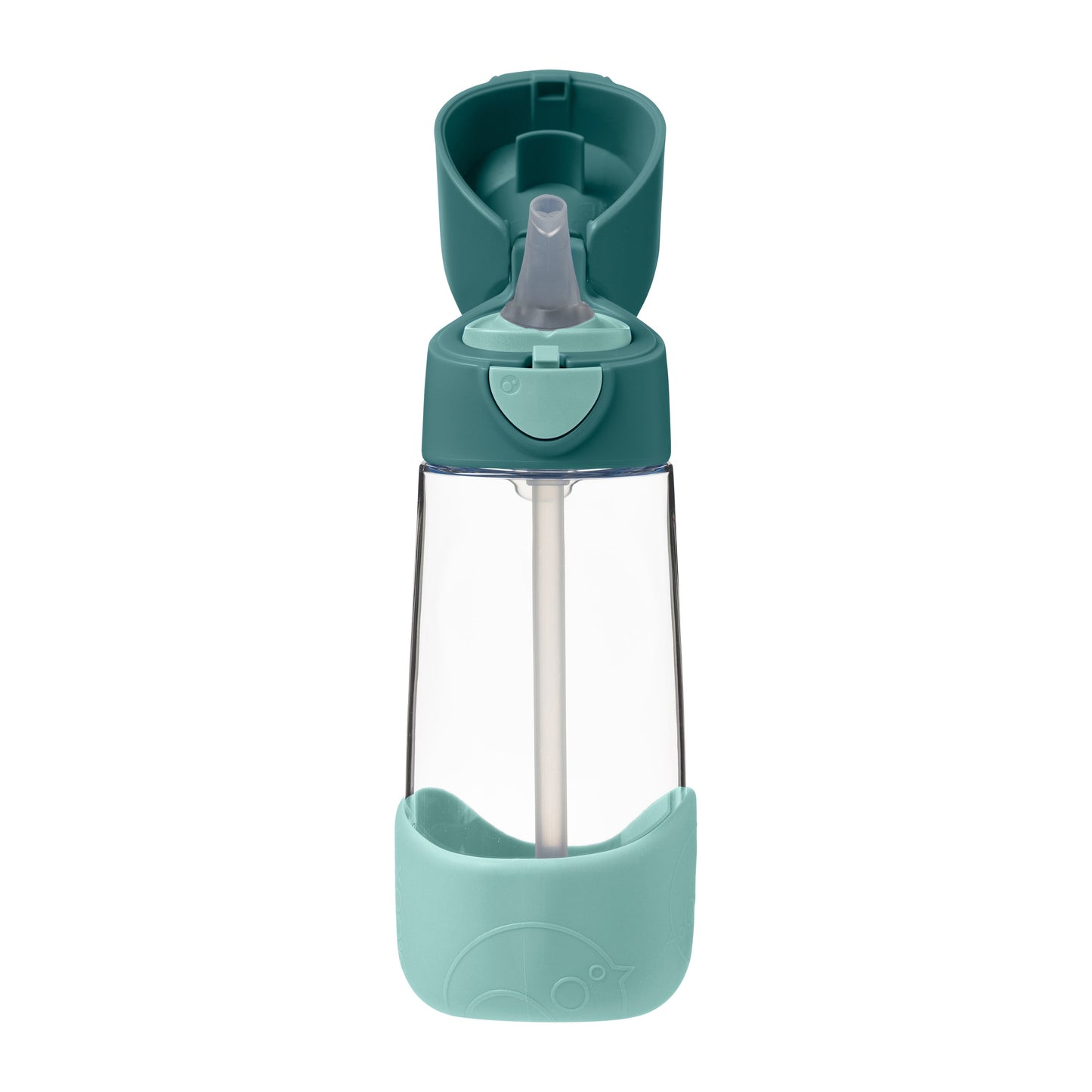 b.box Tritan™ bočica sa slamkom, 450 ml – Emerald forest - Mini Bambini