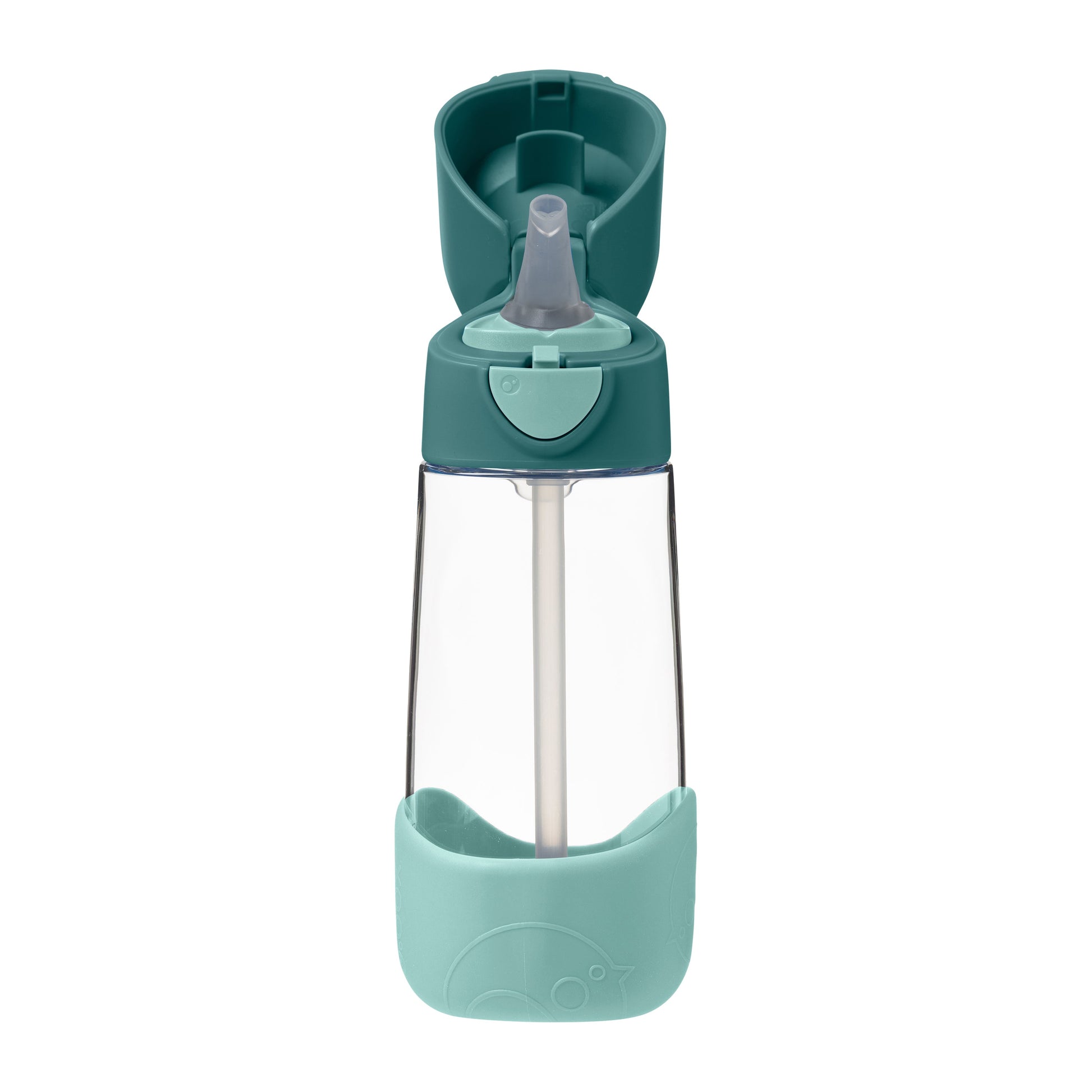 b.box Tritan™ bočica sa slamkom, 450 ml – Emerald forest - Mini Bambini