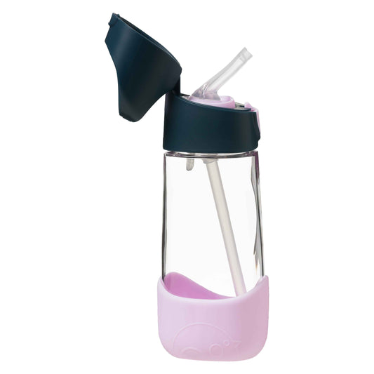 b.box Tritan™ bočica sa slamkom, 450 ml – Indigo Rose - Mini Bambini