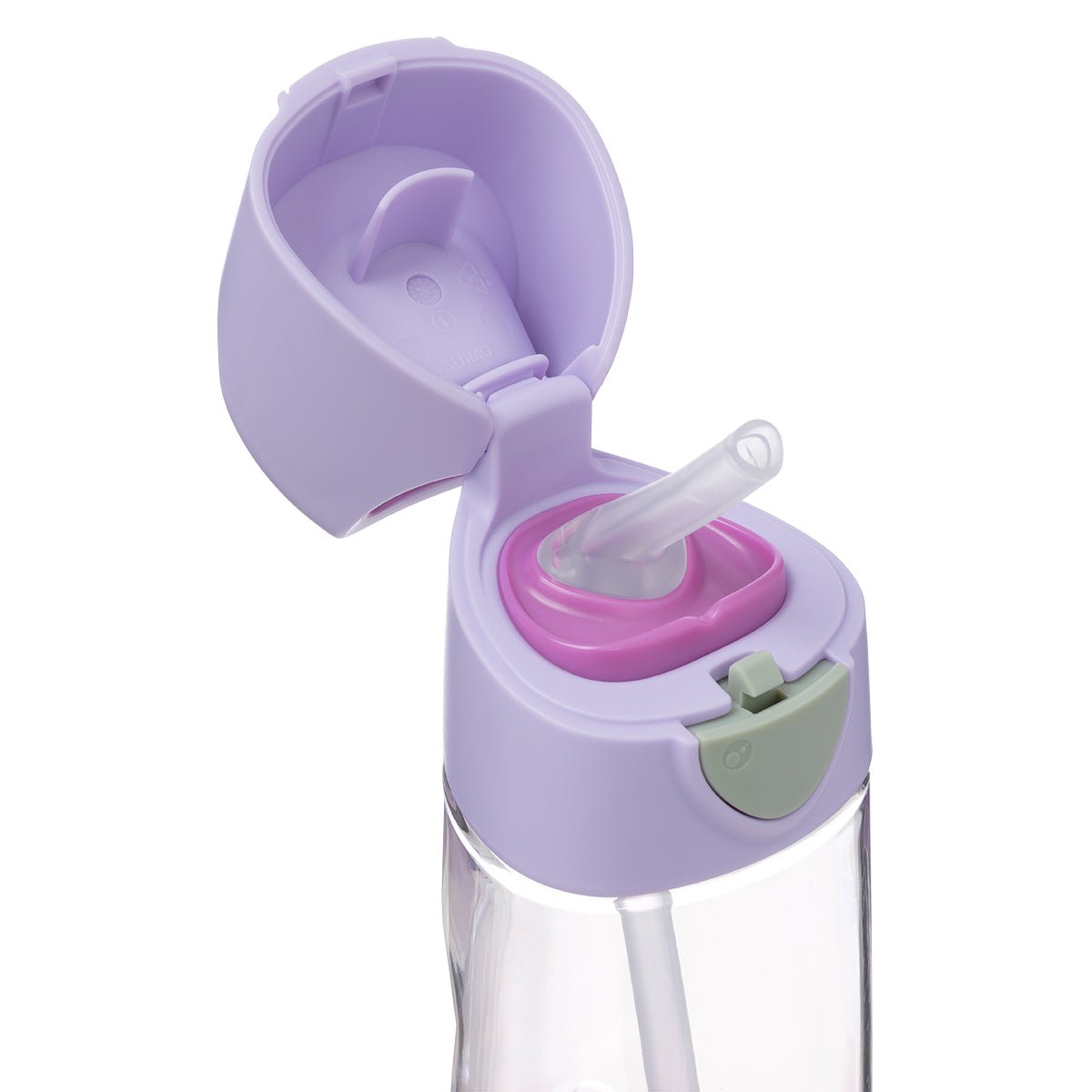 b.box Tritan™ bočica sa slamkom, 450 ml – Sugar Plum - Mini Bambini