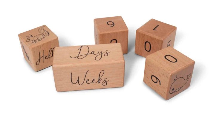Drvene kocke kalendar - Mini Bambini