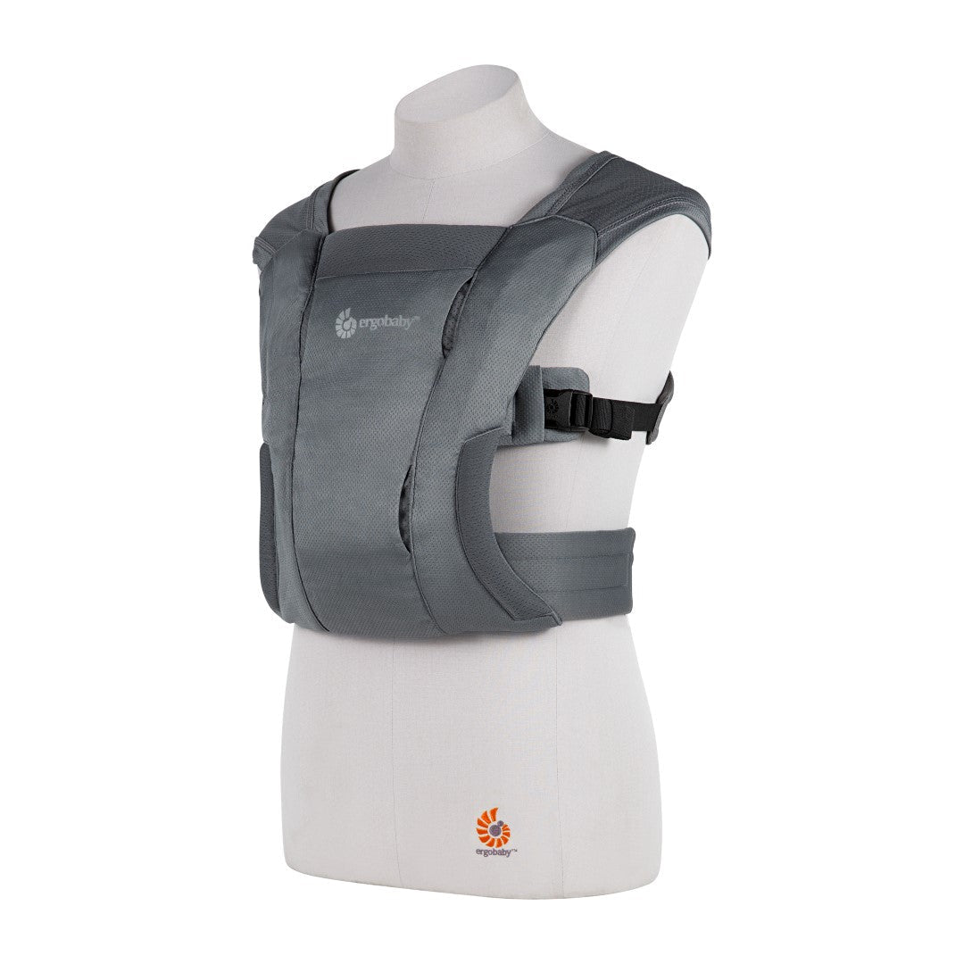 Ergonomska kengur nosiljka Ergobaby Embrace Soft Air Mesh - Washed Black - Mini Bambini