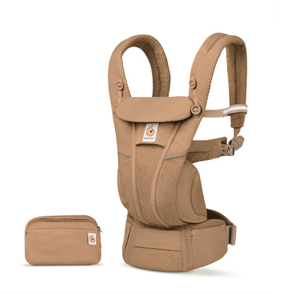 Ergonomska kengur nosiljka Ergobaby Omni Breeze - Camel Brown - Mini Bambini