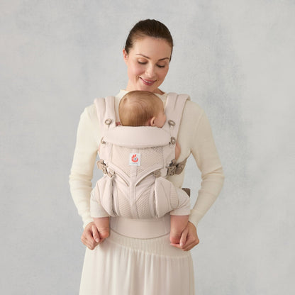 Ergonomska kengur nosiljka Ergobaby Omni Classic Mesh - Natural Beige - Mini Bambini