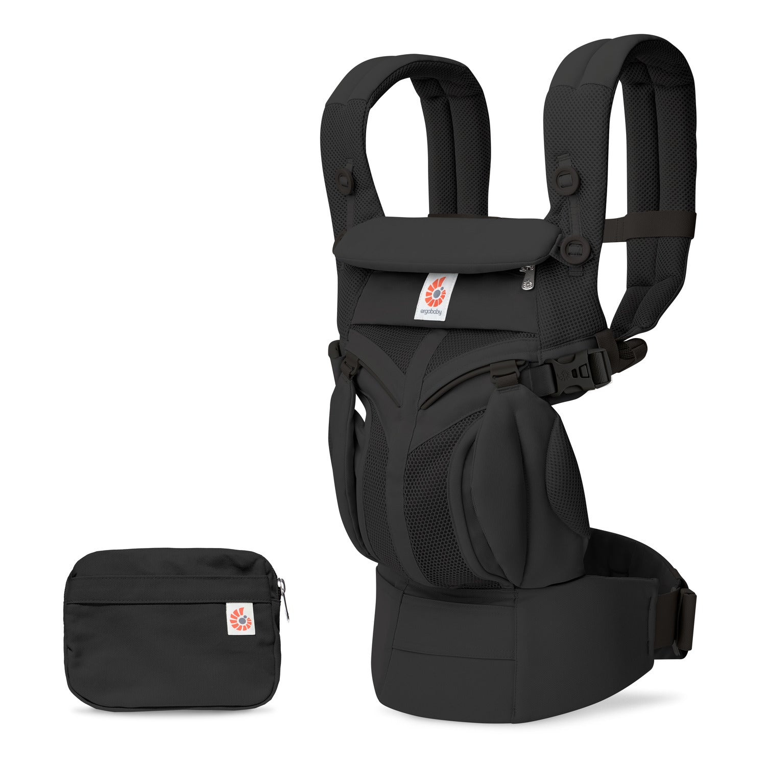 Ergonomska kengur nosiljka Ergobaby Omni Classic Mesh - Onyx Black - Mini Bambini