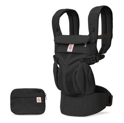 Ergonomska kengur nosiljka Ergobaby Omni Classic Mesh - Onyx Black - Mini Bambini