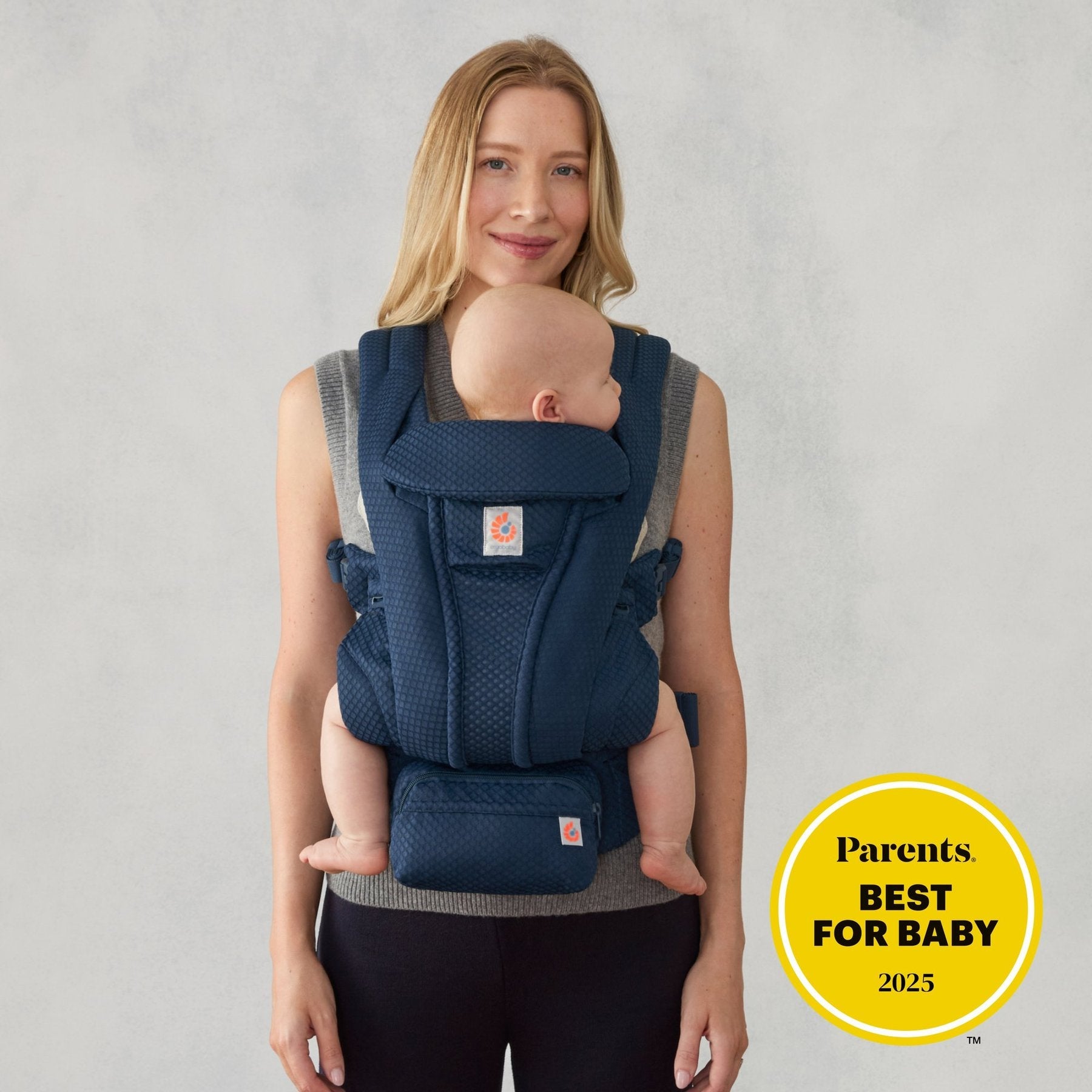 Ergonomska kengur nosiljka Ergobaby Omni Deluxe Mesh - Midnight Blue - Mini Bambini