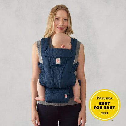 Ergonomska kengur nosiljka Ergobaby Omni Deluxe Mesh - Midnight Blue - Mini Bambini