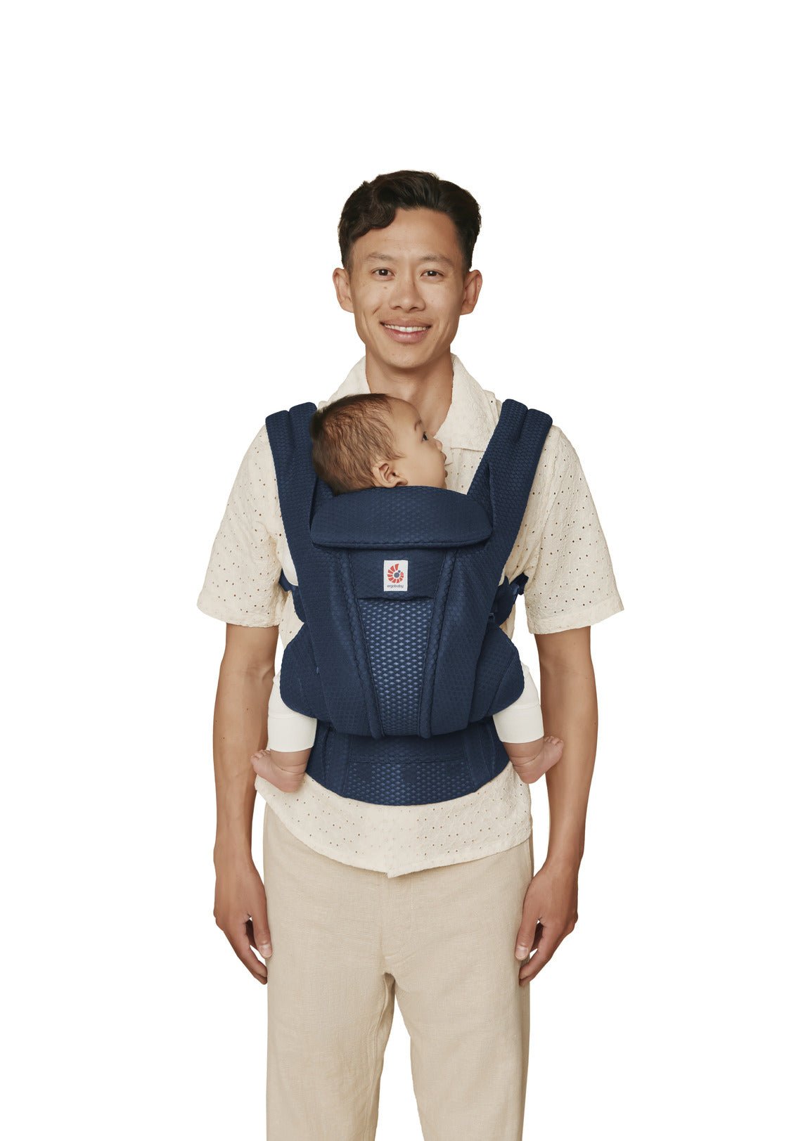 Ergonomska kengur nosiljka Ergobaby Omni Deluxe Mesh - Midnight Blue - Mini Bambini