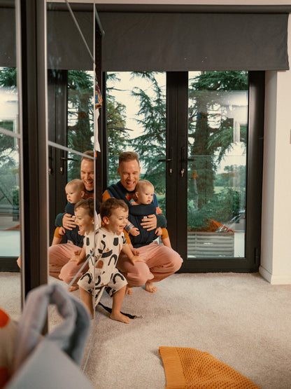 Ergonomska kengur nosiljka Ergobaby Omni Deluxe Mesh - Midnight Blue - Mini Bambini