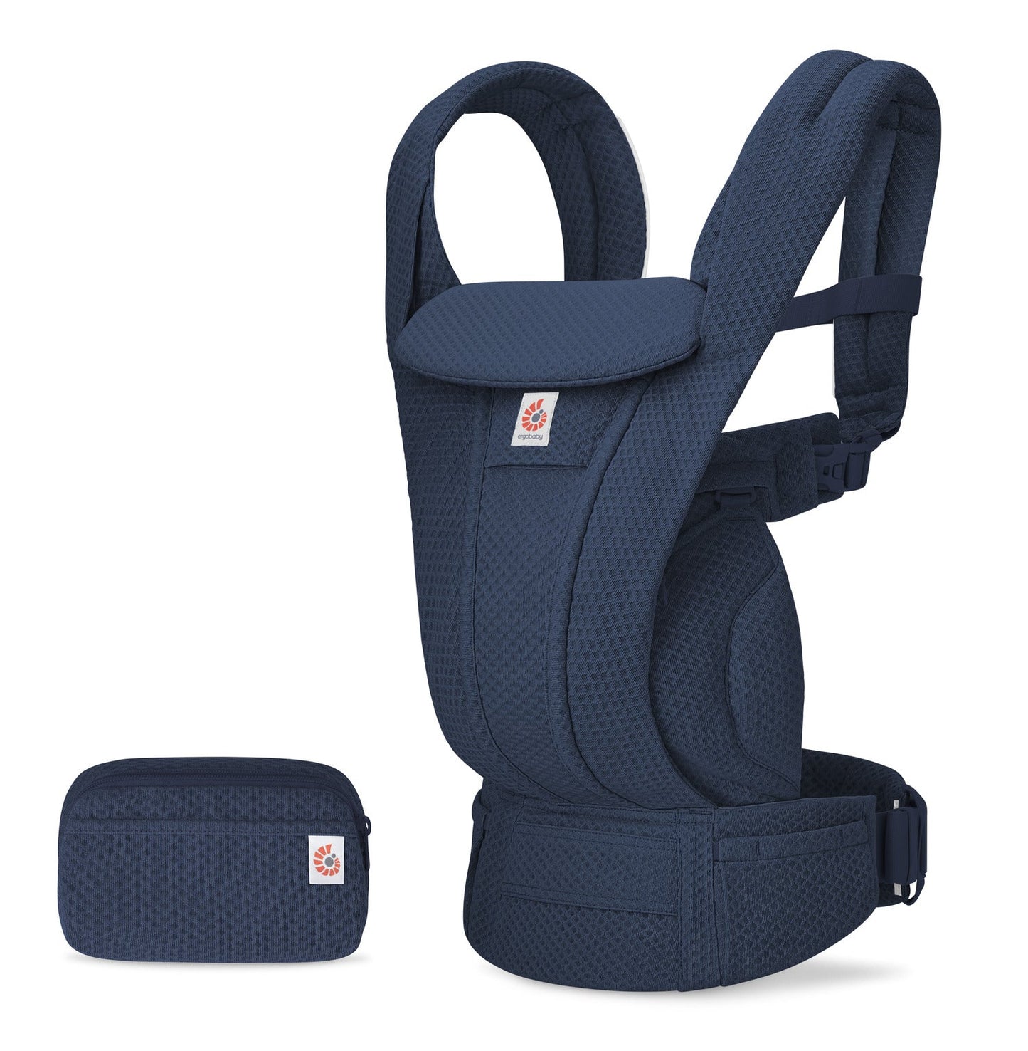 Ergonomska kengur nosiljka Ergobaby Omni Deluxe Mesh - Midnight Blue - Mini Bambini
