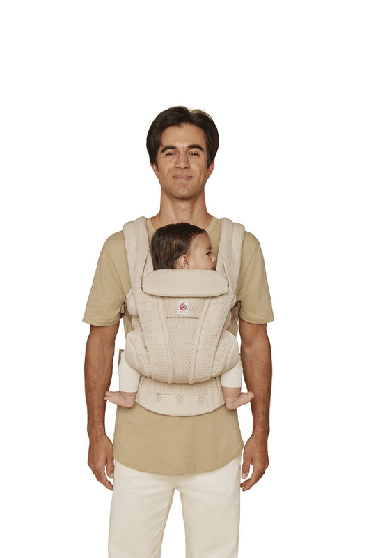 Ergonomska kengur nosiljka Ergobaby Omni Deluxe Mesh - Natural Beige - Mini Bambini