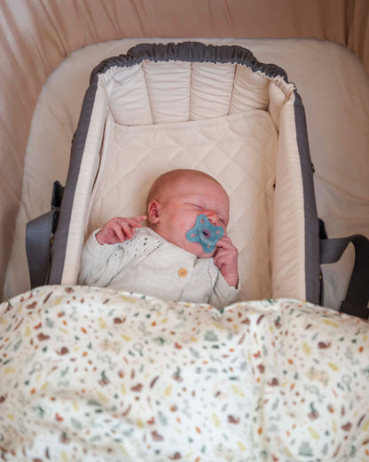 Korpa za bebe Frida Swift Lift 2.0 - siva - Mini Bambini