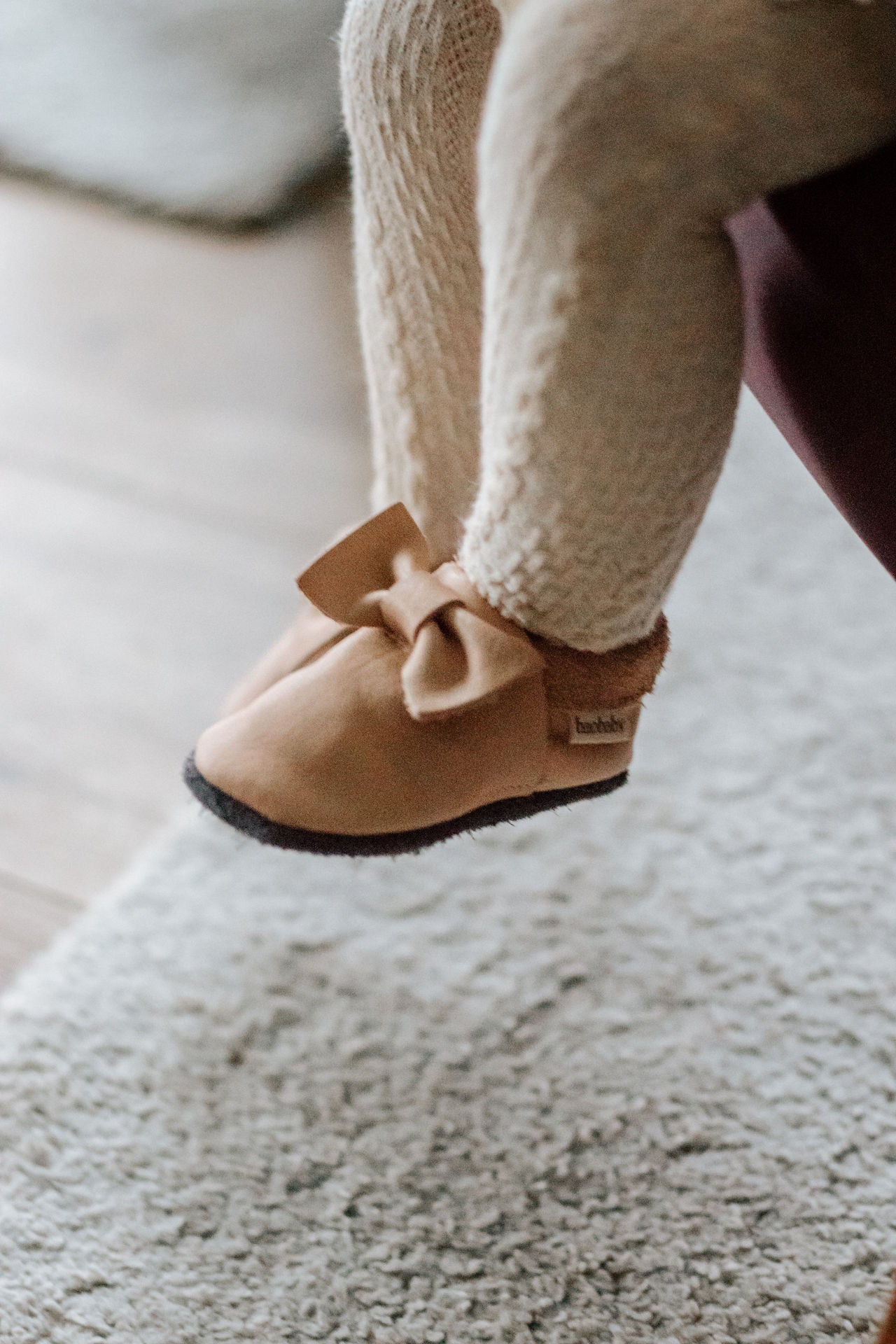 Kožne cipelice Baobaby, Piruetice Powder - Mini Bambini