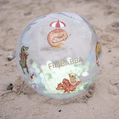 Lopta za plažu - Dino Beach Confetti - Mini Bambini