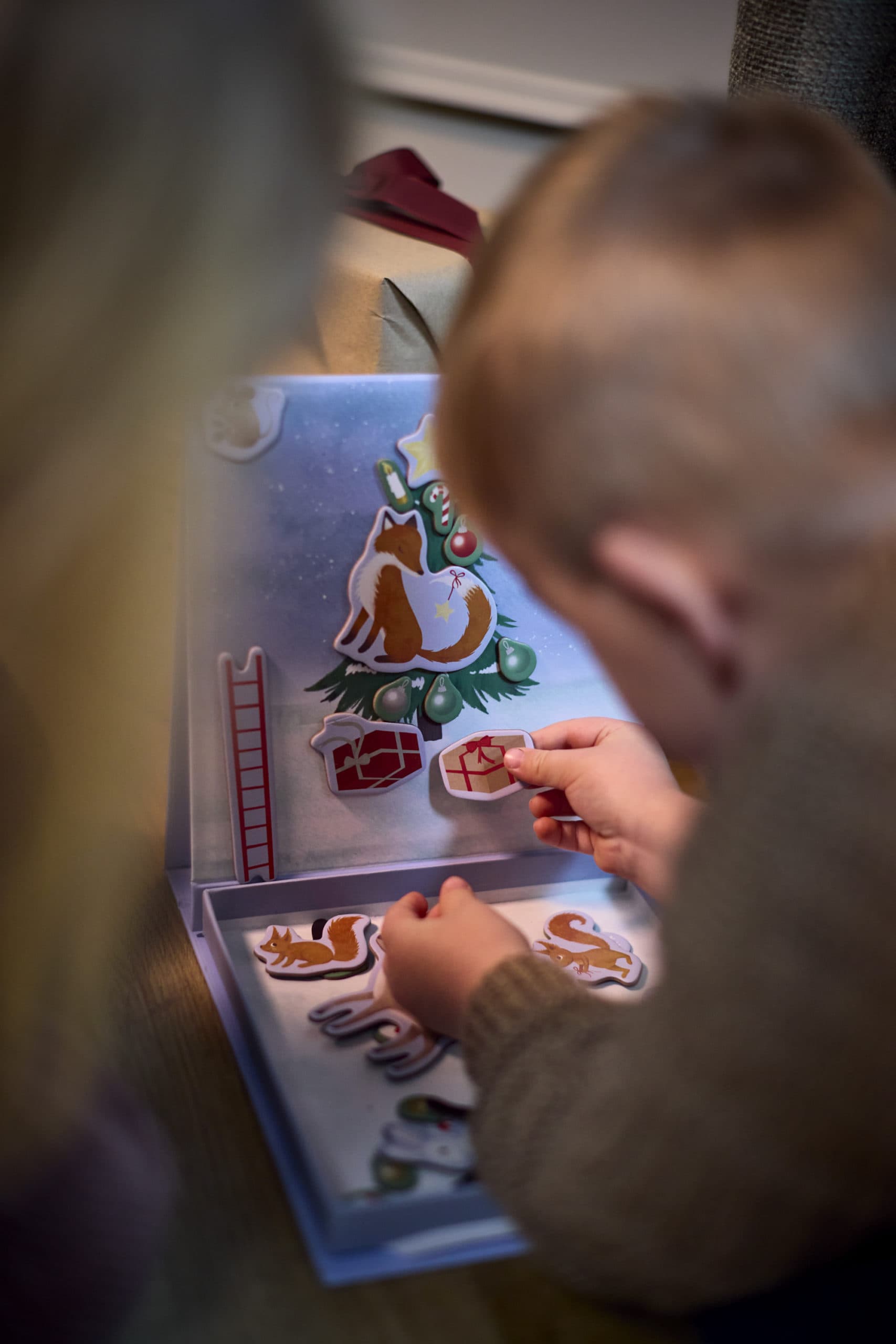 Magnetna igra - Zabava u zimskoj šumi - Mini Bambini