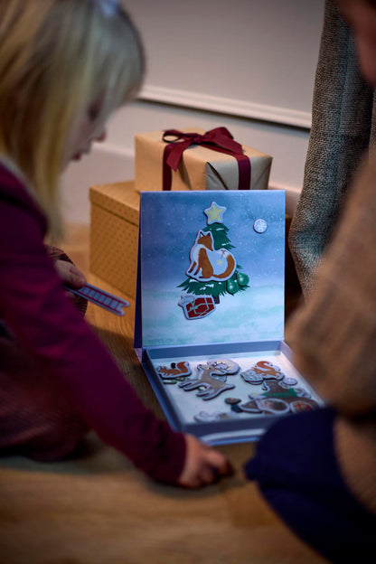 Magnetna igra - Zabava u zimskoj šumi - Mini Bambini