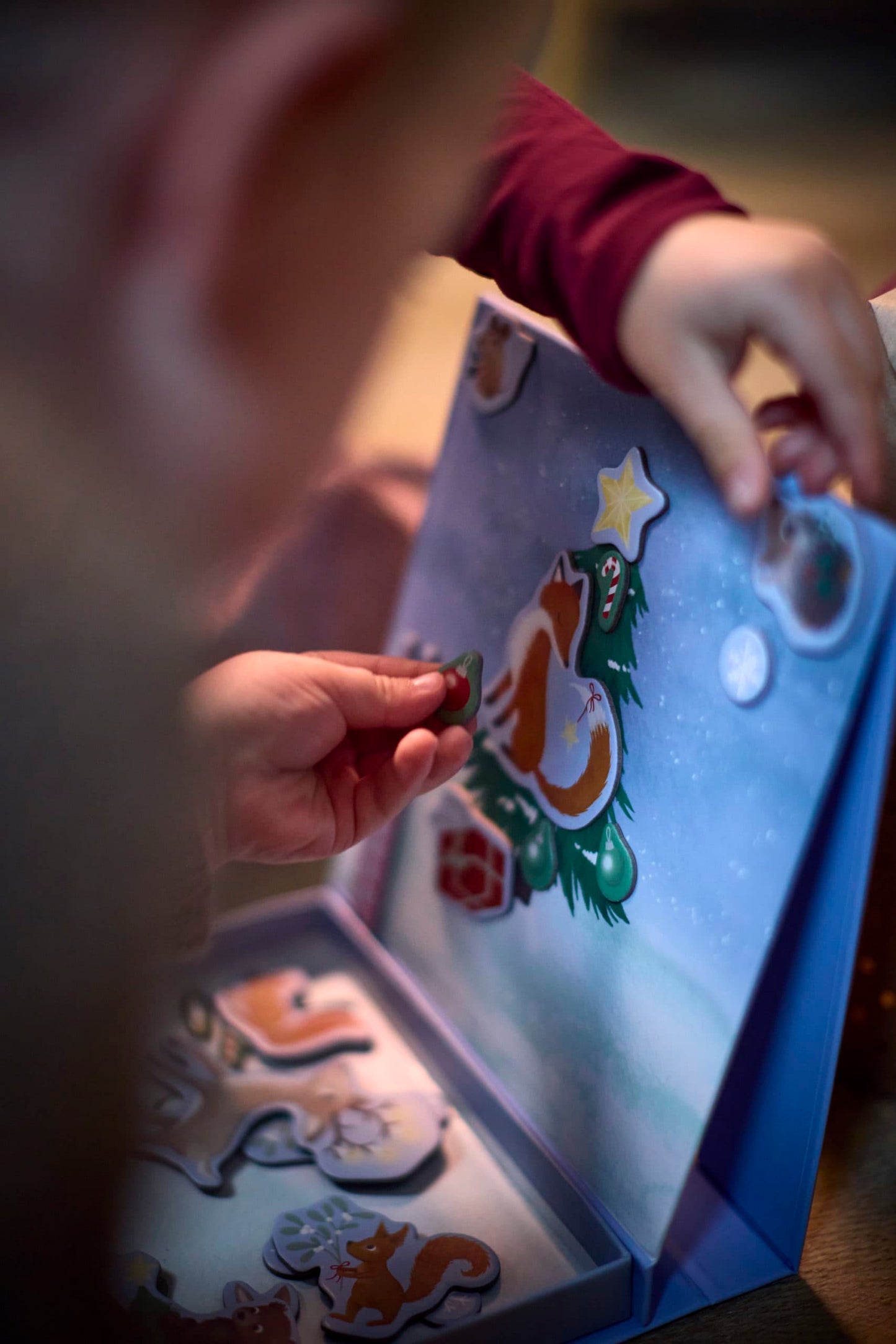 Magnetna igra - Zabava u zimskoj šumi - Mini Bambini