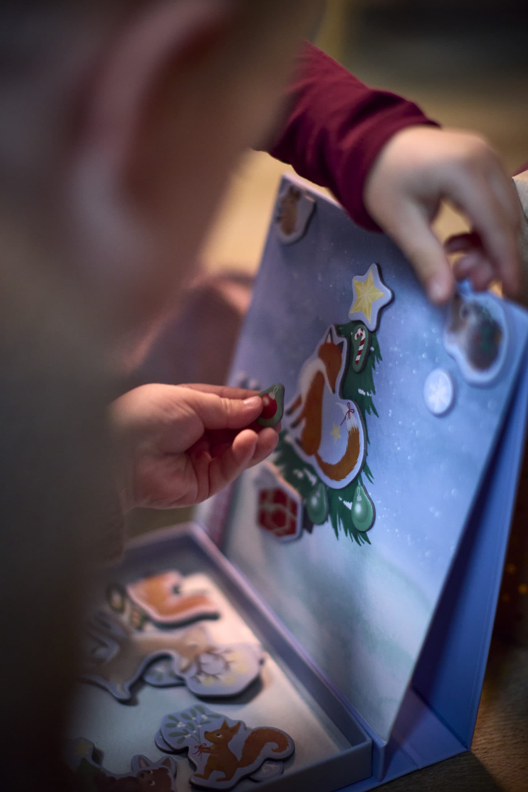 Magnetna igra - Zabava u zimskoj šumi - Mini Bambini