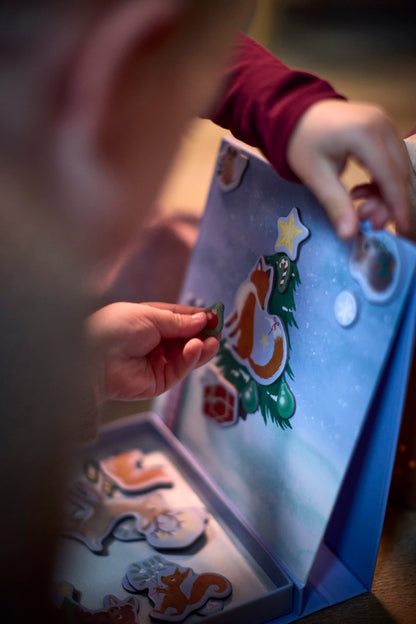 Magnetna igra - Zabava u zimskoj šumi - Mini Bambini