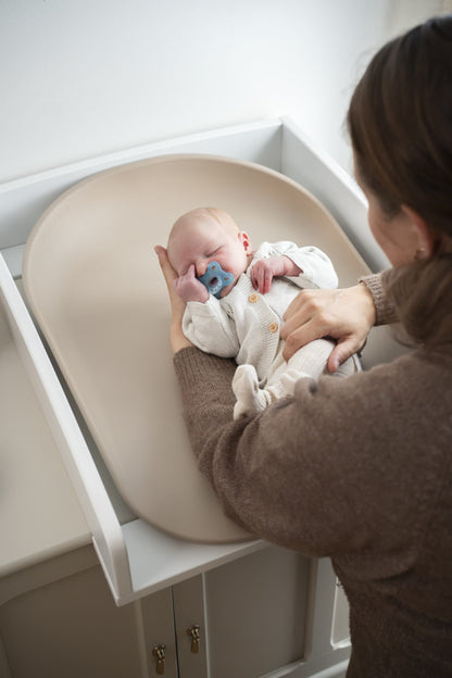 Mekana podloga za presvlačenje – bež - Mini Bambini