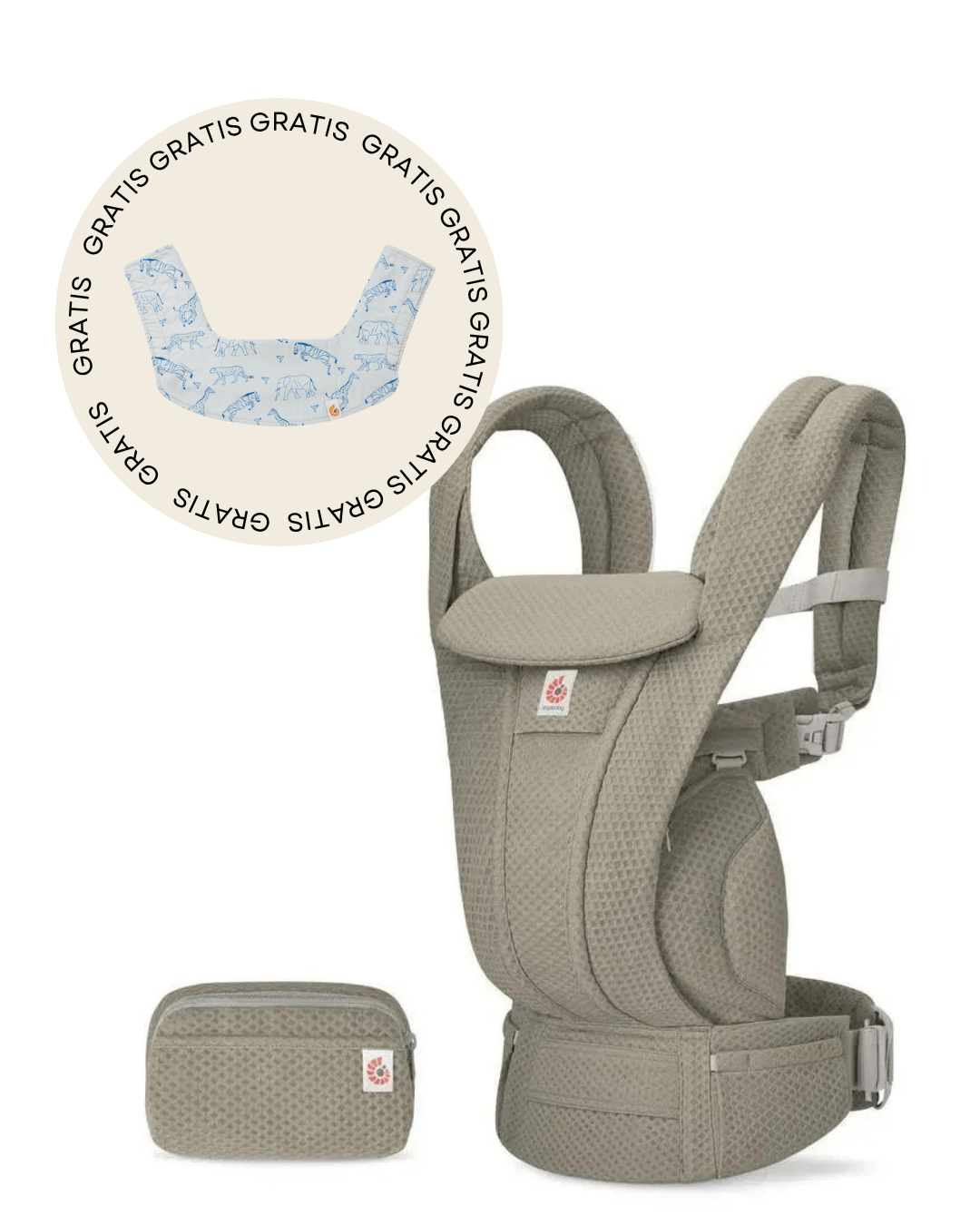 Nosiljka Ergobaby Omni Deluxe Mesh + jastučići za grickanje i podbradak GRATIS - Mini Bambini